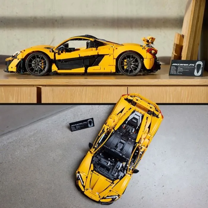 LEGO® Technic 42172 McLaren P1 -Kit Maquette Hypercar pour Adultes Passionnés de Véhicules-2