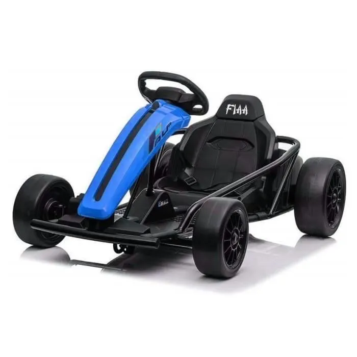 Kart électrique pour enfants Drift Gokart SX1968, 24 Volt, 1 Siège(s), Batterie: 2x12v7ah, Bleu-1