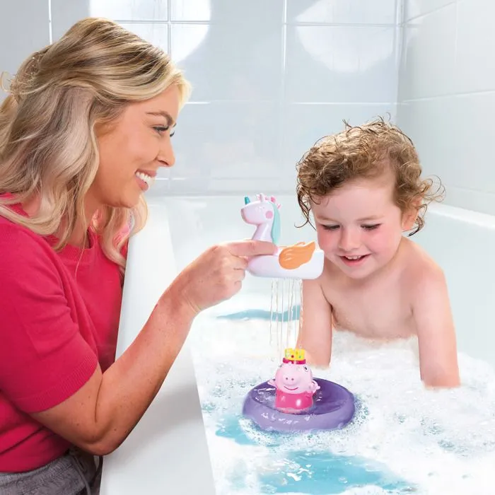 Jeu de bain - Bateau Bouée Princesse Peppa & Licorne-4