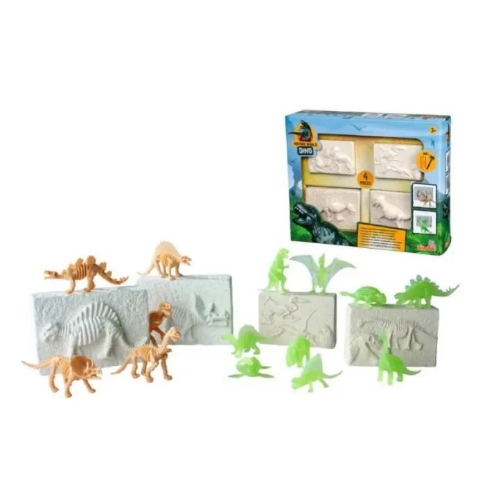 Kit de creusage - Simba - 104342552 - 2 figures - 2 skeletons - Mixte-1