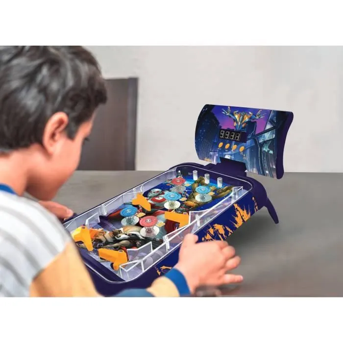 Flipper Électronique Les Gardiens de la Galaxie - LEXIBOOK - 4 flippers et 5 obstacles lumineux-1