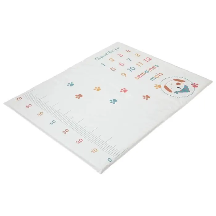 Tapis de jeu Toutou - Tapis de parc 72x92 cm - Tapis d'éveil imperméable-2