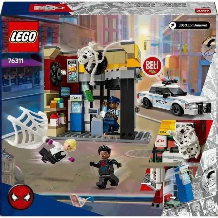 LEGO Marvel 76311 Spider-Verse : Miles Morales contre La Tache - Jeu pour garçon dès 9 ans-5