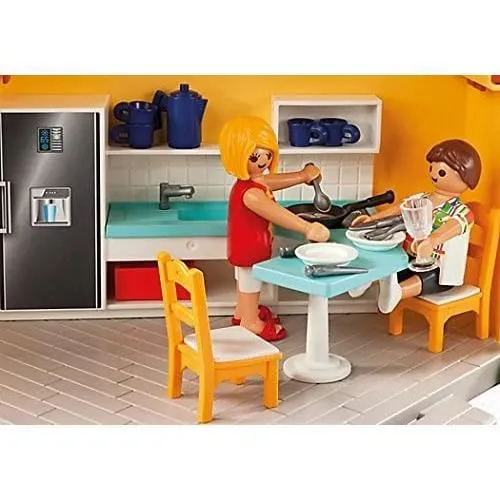 PLAYMOBIL - Maison de vacances 6020 - Summer Fun - Enfant - 4 ans - Transportable-2