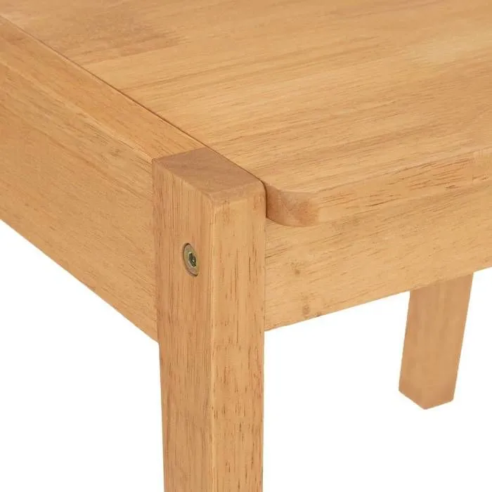 Chaise enfant "Robin" - hévéa - Marron - Atmosphera createur d'interieur-3