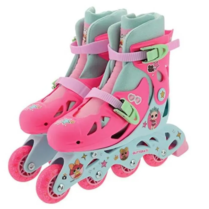Jeu d'adresse - LOL Surprise - Roller en ligne MGM74 - Pour enfant - Noir, rose et violet-1