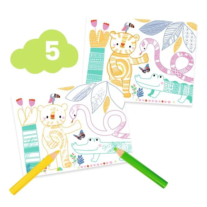 Coffret multi-activités pour les petits - La souris et ses amis-5