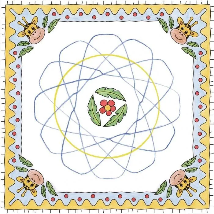 Junior Spiral Designer - Ravensburger - Dessins enfants - Mandala en spirale - dès 4 ans - Vert-6
