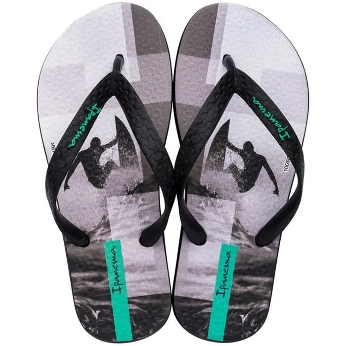 Tongs - Ipanema - Classic X Enfants - Noir - Fille - Synthétique-1