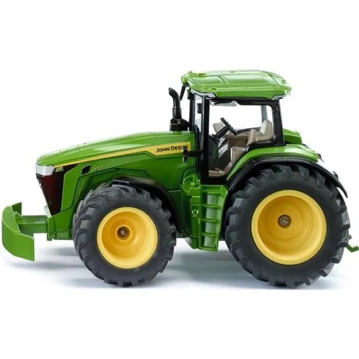 Tracteur miniature - Siku - 8R 370 - Échelle 1/32 - Vert - Jouet fonctionnel-0
