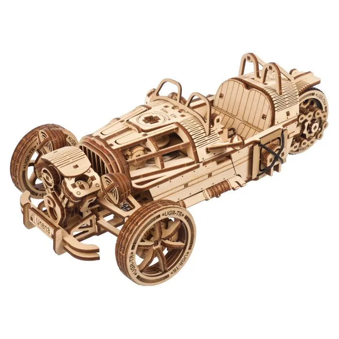 Three-wheeler UGR-S - Ugears - Puzzle 3D en bois-0