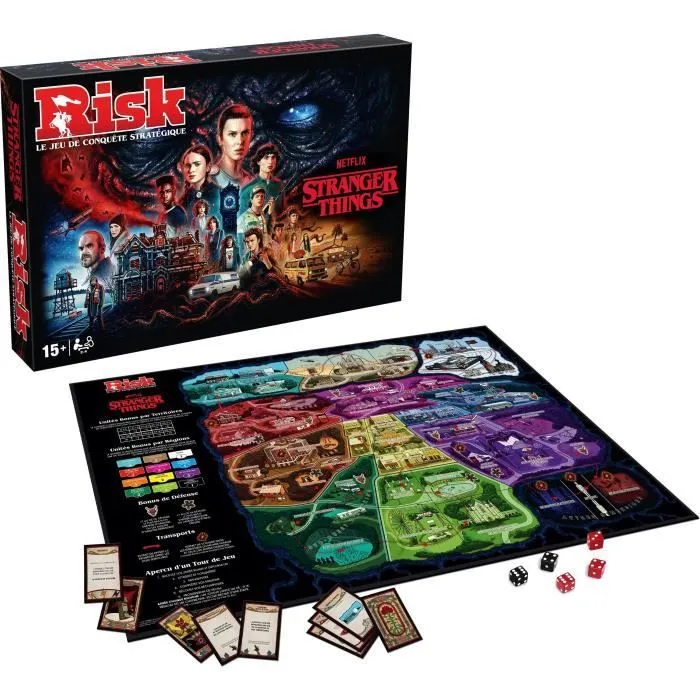 RISK Stranger Things - Jeu de société - WINNING MOVES - Dès 15 ans-6