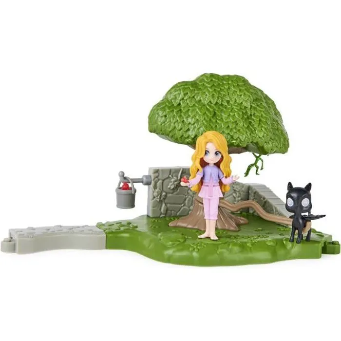 Playset Cours de Soins aux Créatures Magiques - Harry Potter - Figurine Luna et Accessoires - Wizard World-0