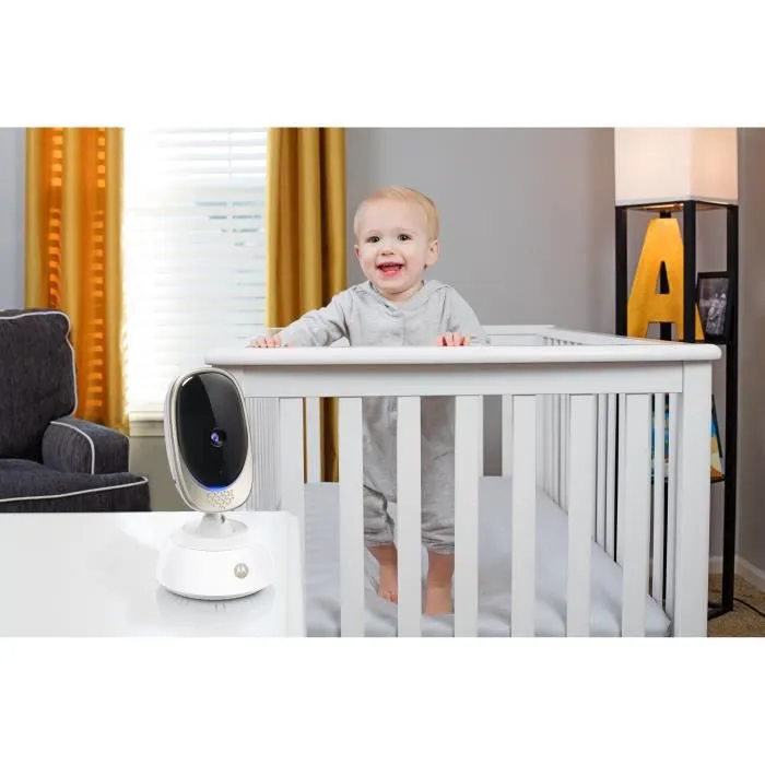 Motorola Comfort 85 Connect Babyphone Vidéo avec Zoom, Wi-Fi, Ecran Couleur 5,0", Vision Nocturne,Talkie walkie, Température-3