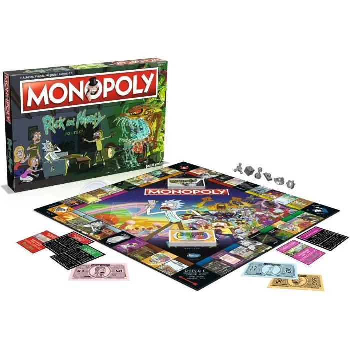 MONOPOLY - Rick et Morty - Version française-3