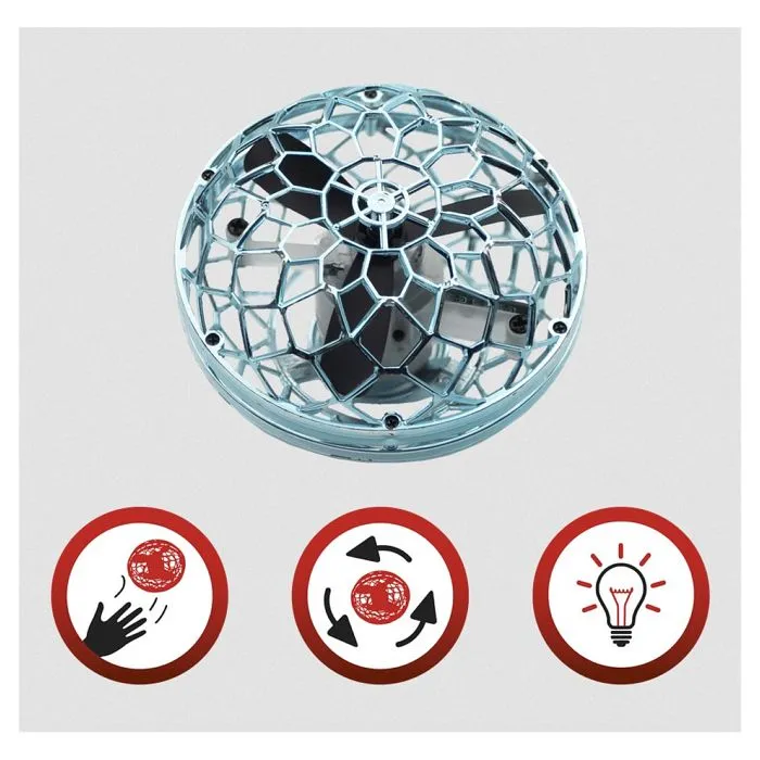 Flying Ball - Flybotic - Silverlit - Effets Lumineux - Batterie Rechargeable - Deux Modes de Jeu-1
