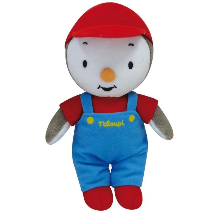 Peluche T'choupi avec casquette 17 cm Taille Unique Coloris Unique-0