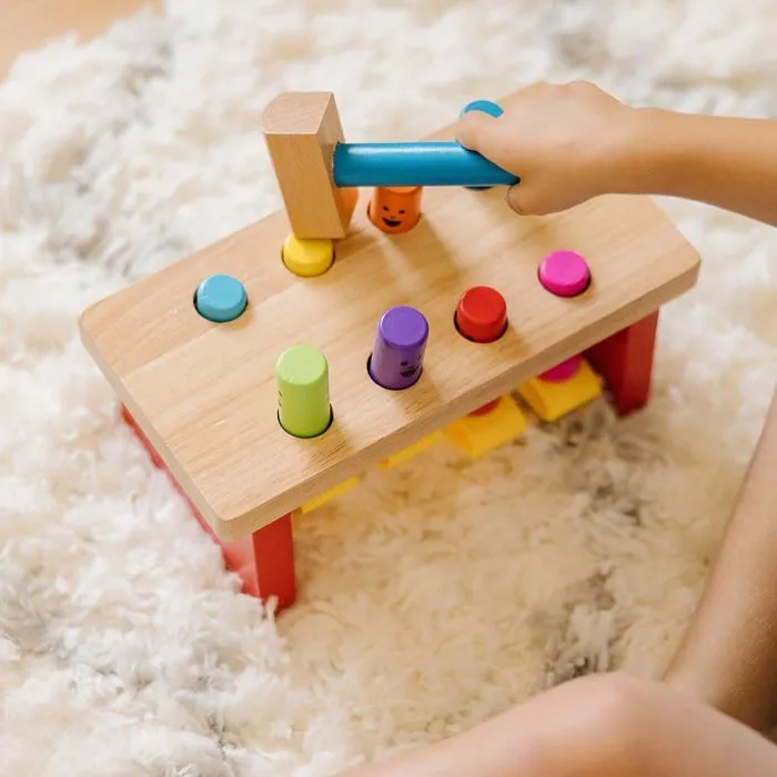 Banc À Marteler De Luxe - MELISSA & DOUG - Pour Bébé de 2 ans - Jouet de Premier Age-3
