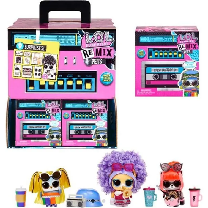 L.O.L. Surprise Pets - Remix Series A - Tots - Rose - Enfant-0