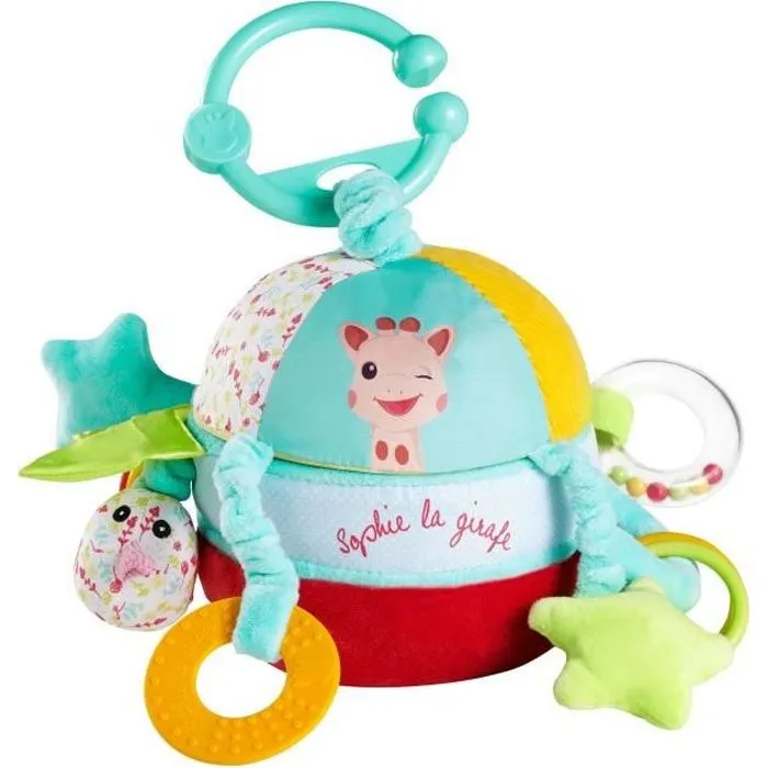 SOPHIE LA GIRAFE Balle Peluche - Le Monde des Surprises-0