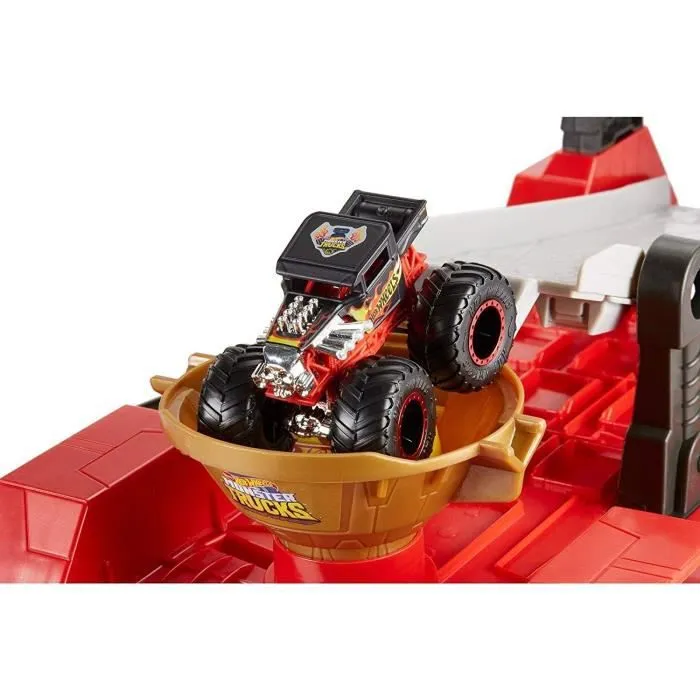 Hot Wheels - Monster Trucks - Camion Piste Géante - Extérieur - Enfant - 3 ans et +-2