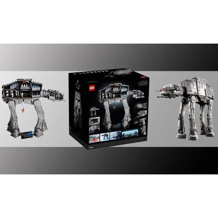 Jouet - LEGO - AT-AT - Star Wars - 9 figurines - 6 785 pièces-2
