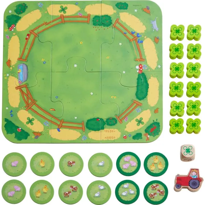 Jeux de société - HABA - Mes premiers jeux Haba - Premiers chiffres à la ferme-2