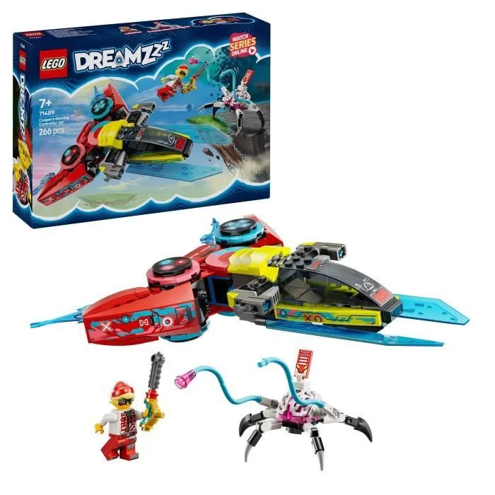 LEGO DREAMZzz 71489 L’avion-manette de jeu de Cooper - Jouet de construction 3-en-1-0