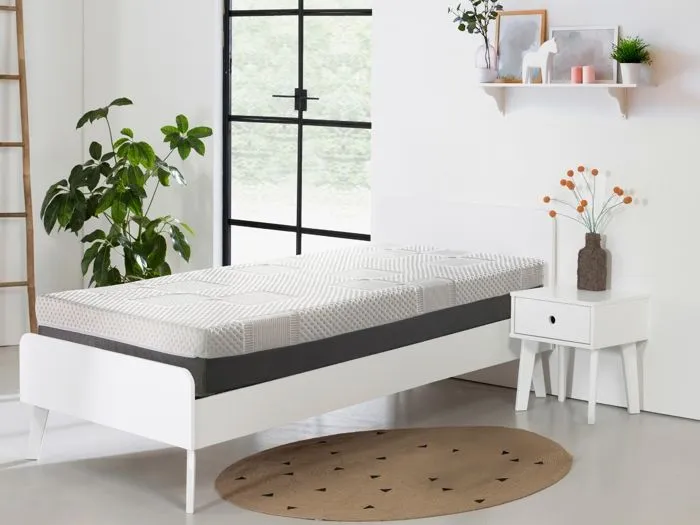 Matelas 90x200 cm AIR LATEX Épaisseur 20 CM déhoussable,noyau en latex 100%-2