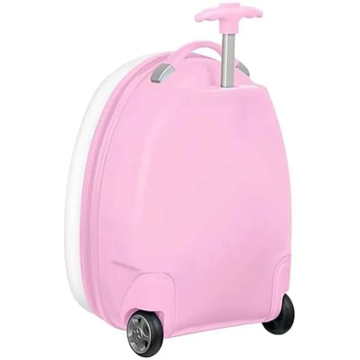 Trolley de cabine - SAFTA - PEPPA Pig Ice Cream - 16 pouces - Rose clair/Vert menthe - 4 roulettes 360°-1