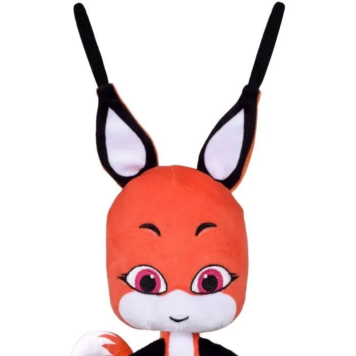 Peluche Trixx - BANDAI - Miraculous - Kwami de l'illusion renard-1