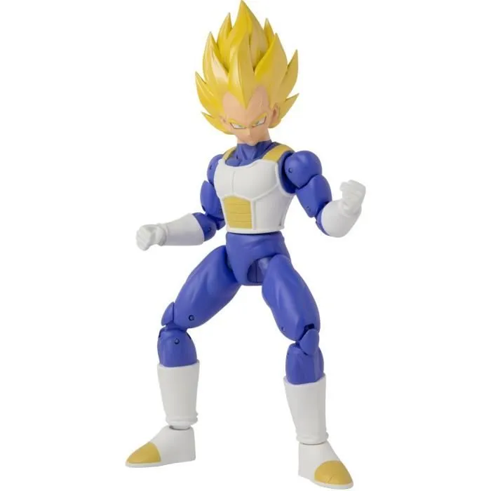 Figurine Dragon Ball Super - Super Saiyan Vegeta - 17 cm - 16 points d'articulation-2
