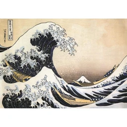 Puzzle Michèle Wilson - La vague de Hokusai - WILSON JEUX-0