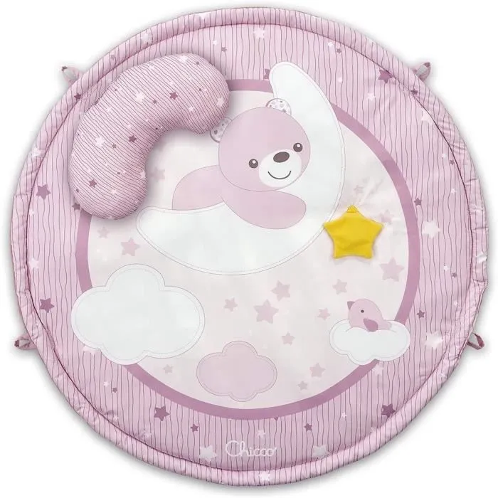 CHICCO Tapis d'éveil Colors Gym Rose First Dreams-1