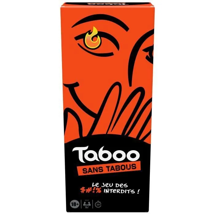 Taboo sans tabous, jeu de société adulte, le jeu des mots interdits, à partir de 18 ans-0