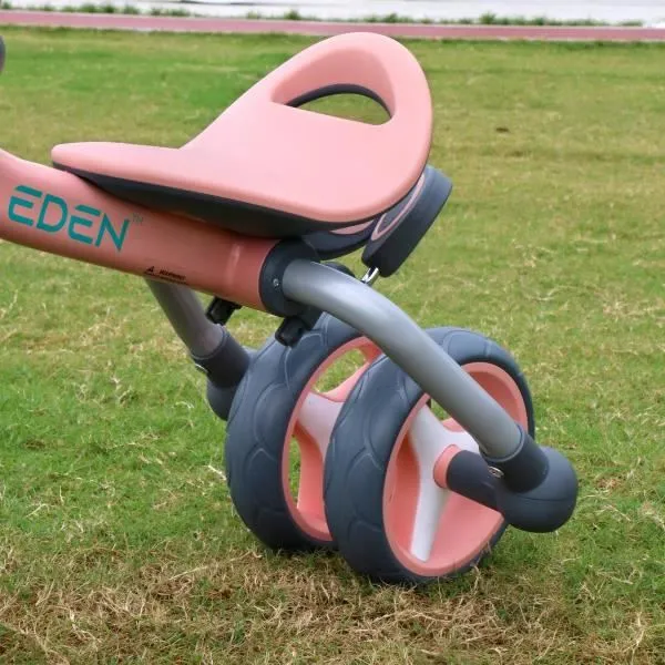 4 en 1 Tricycle pour Enfants âgés de 2 à 5 Ans, Tricycle Pliant avec siège réglable et pédale Amovible-2