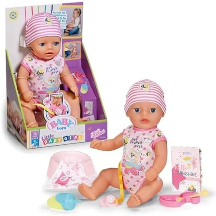 Poupée - BABY BORN - Little Magic Girl - 36 cm - Rose - Pour filles à partir de 3 ans-0