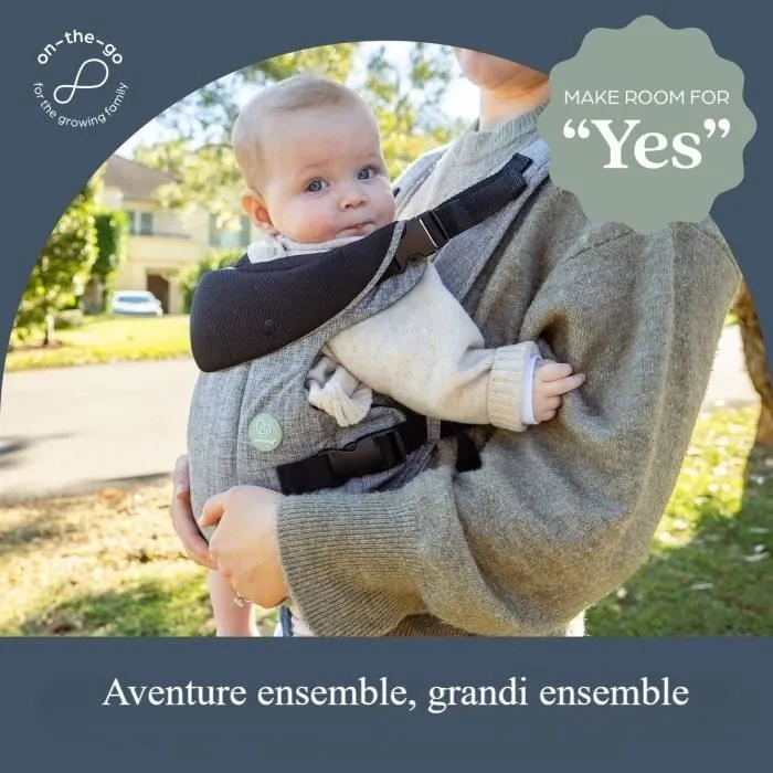 Dreambaby Porte-bébé ajustable 3-1 Journey - confortable et polyvalente - pour nouveau-né à enfant jusqu'à 15 kg-3