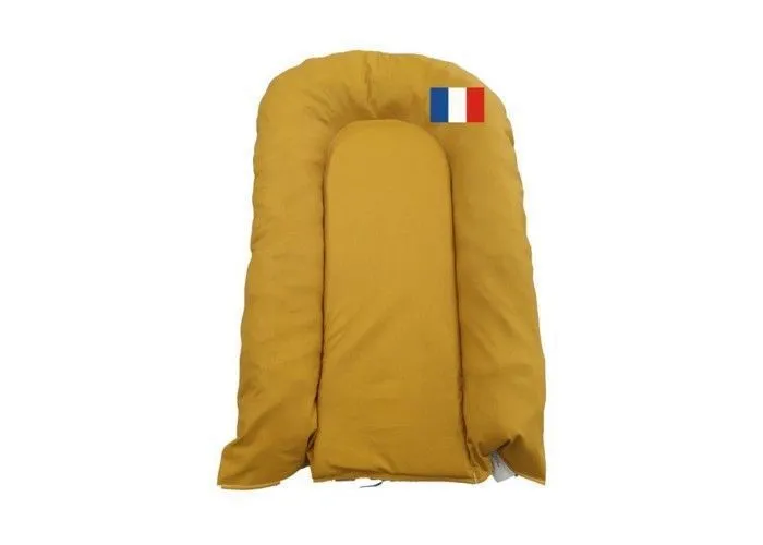 Matelas à langer 70x45 cm - Jaune Moutarde-1