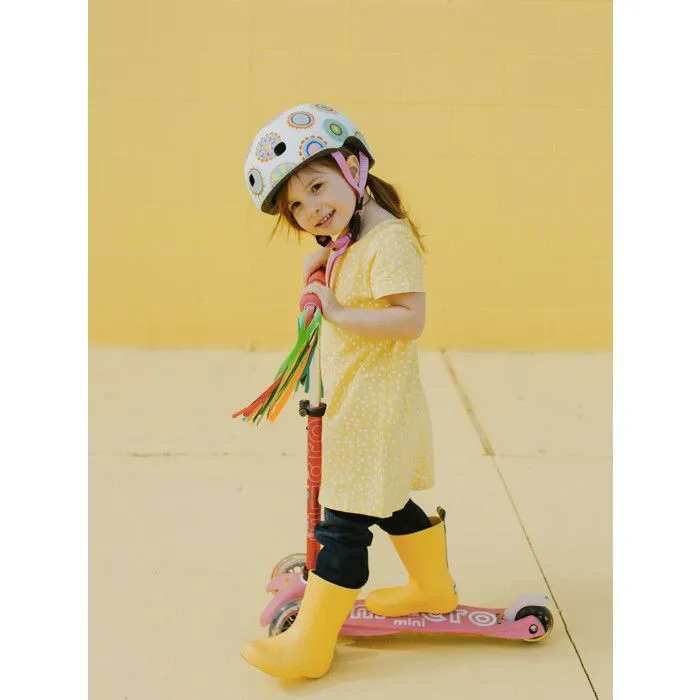 Accessoire trottinette - Micro - Rubans réfléchissants - Bleu - Pour enfants - Mixte-3