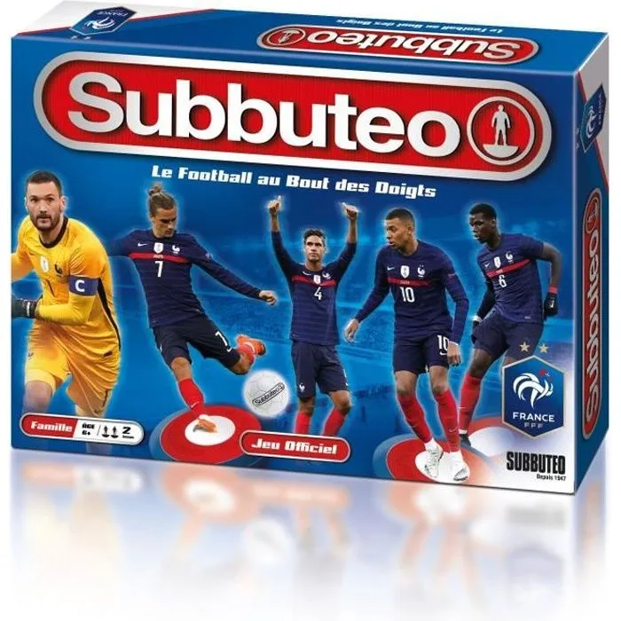 MEGABLEU Jeu Officiel Subbuteo équipe de France FFF-0