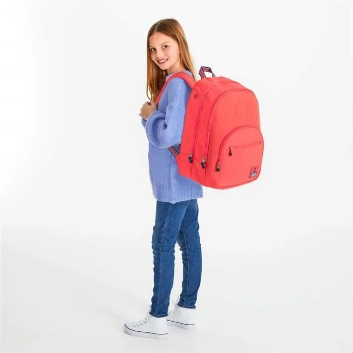Sac à dos - Enso - Basic - 46 cm - Couleur Corail - Mixte - Primaire-1