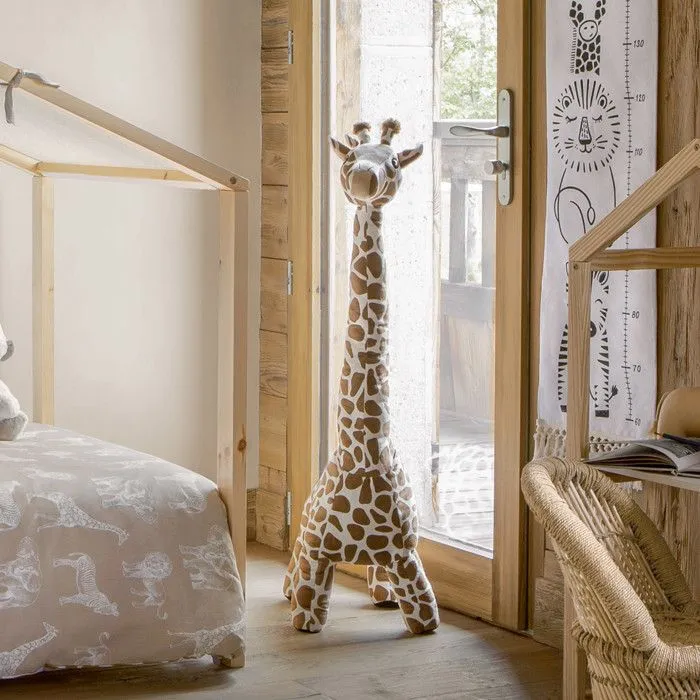 Peluche Enfant "Girafe XL" 100cm Naturel-2