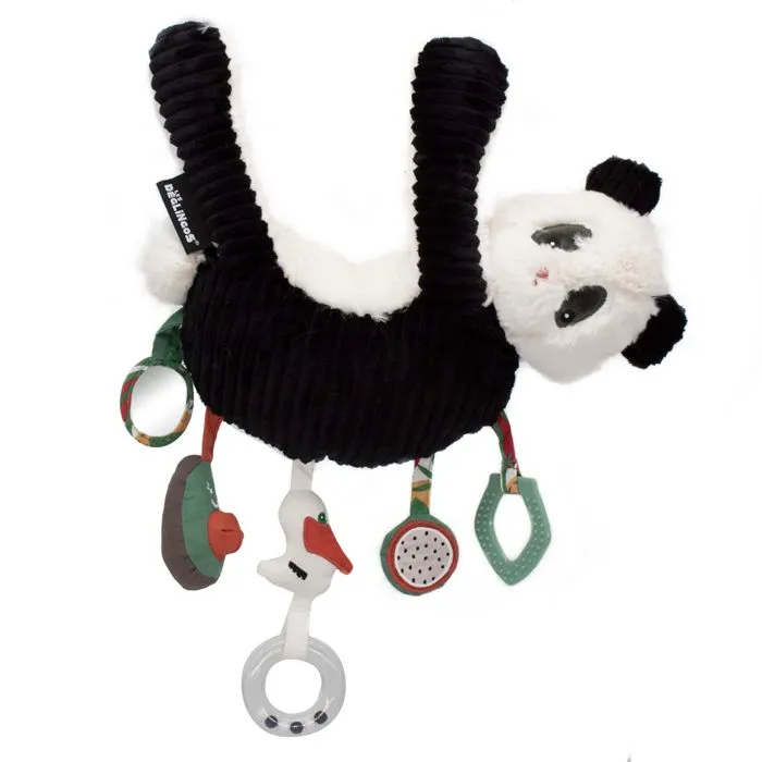 Les Déglingos - Peluche d'activités Rototos le panda - GLOBE TROTOYS-0