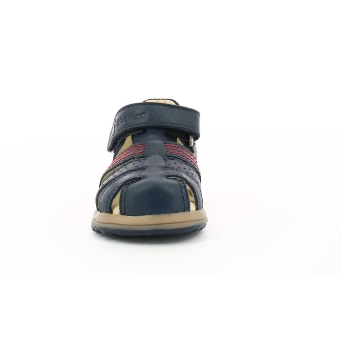 KICKERS Sandales Platiback Marine-4