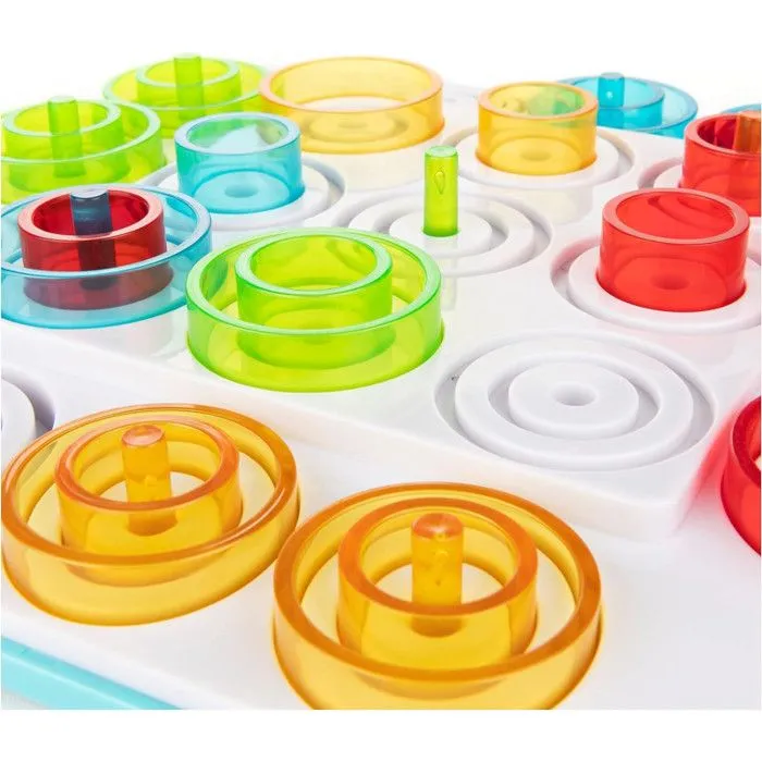 Jeu de société - SPIN MASTER - 6061050 - Otrio - Jeu d'alignement - Stratégie - 2 joueurs ou plus-3