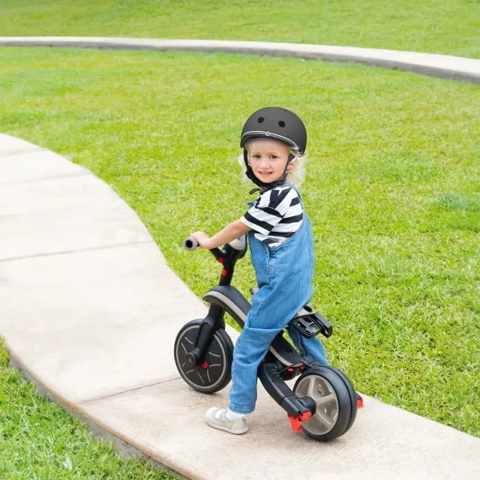 Tricycle évolutif EXPLORER 4 EN 1 PLIABLE - GLOBBER - Taupe - Draisienne - de 10 mois à 5 ans - Montage sans outils-8