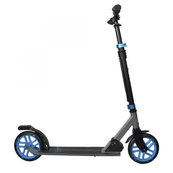 UP2GLIDE - Trottinette 2 roues citadine SWITCH 2 - Noir-bleu-2