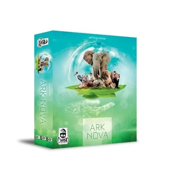 Jeu de plateau ARK NOVA - CRANIO CREATIONS - Construisez un zoo moderne en manivelle-0