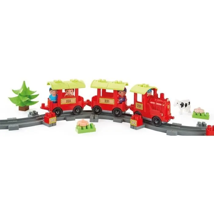 ECOIFFIER 2982 Abrick - Train de campagne - Tchou Tchou-8